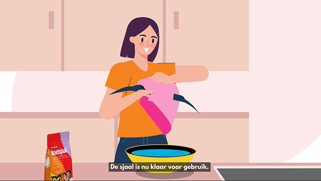 Hoe werkt een koelsjaal?