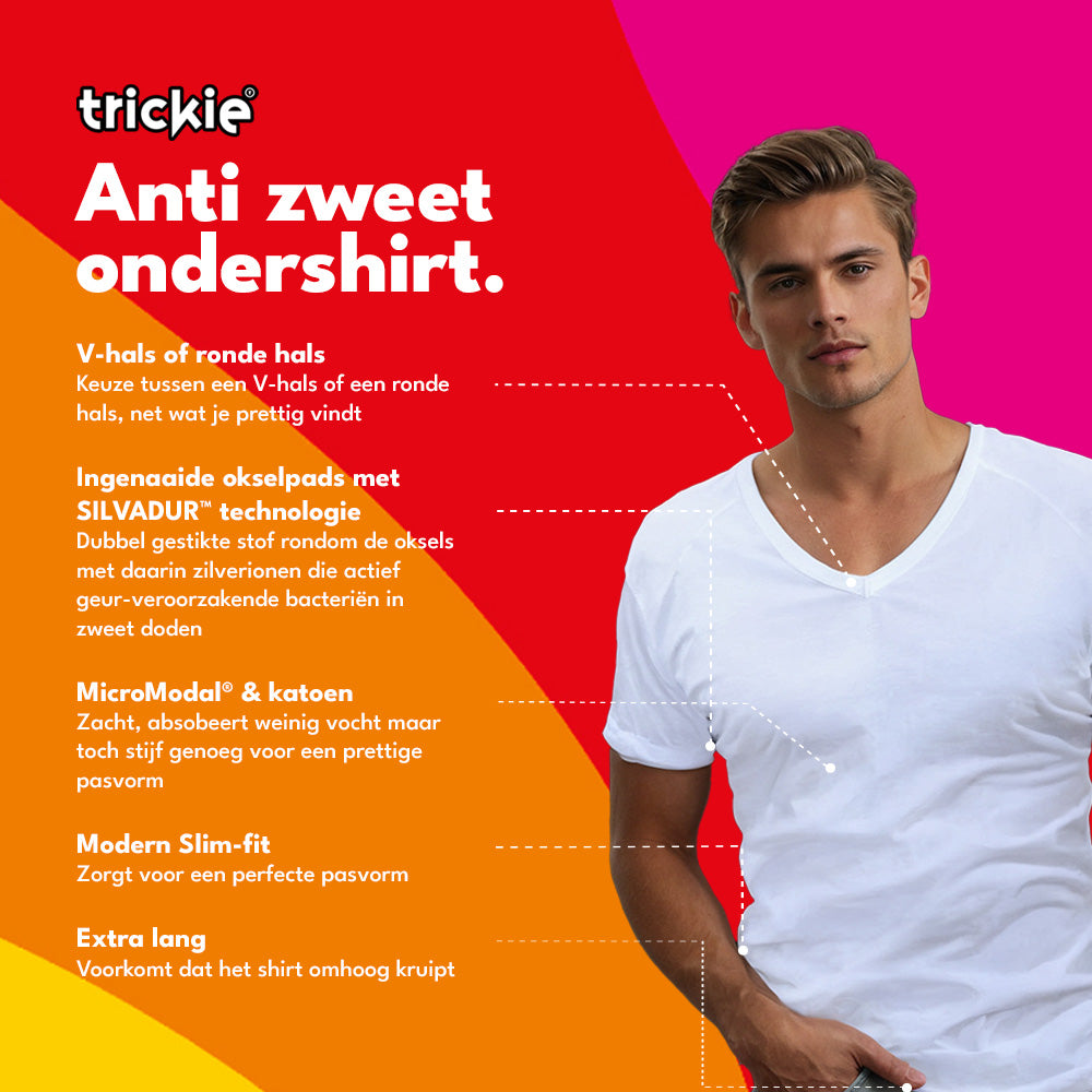 Anti zweet ondershirt M